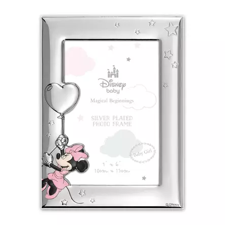 Disney hopeoitu Minnihiiri Sydän 10x15 kehys - Metalli- ja ruusukehykset, alumiinikehys - 42610 - 1
