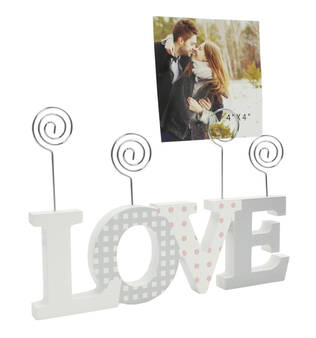 Love Clip, puu 22,5x15x1,5cm - Hääalbumit ja polttarialbumit - 34364 - 1