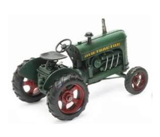 Traktorikehys 26x15x17 t.vihreä - Peltikyltit ja metallikoristeet kuville - 35146 - 1