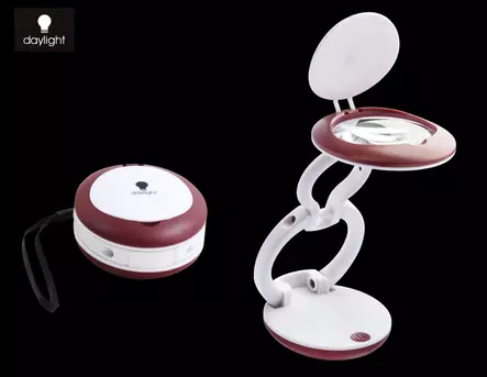 YoYo suurennuslasi LED-valolla - kädet vapaana - BLACK FRIDAY - 41948 - 1