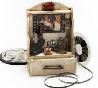 Ohjaaja-kehys 20,5 x 33,5 - Peltikyltit ja metallikoristeet kuville - 34359 - 1